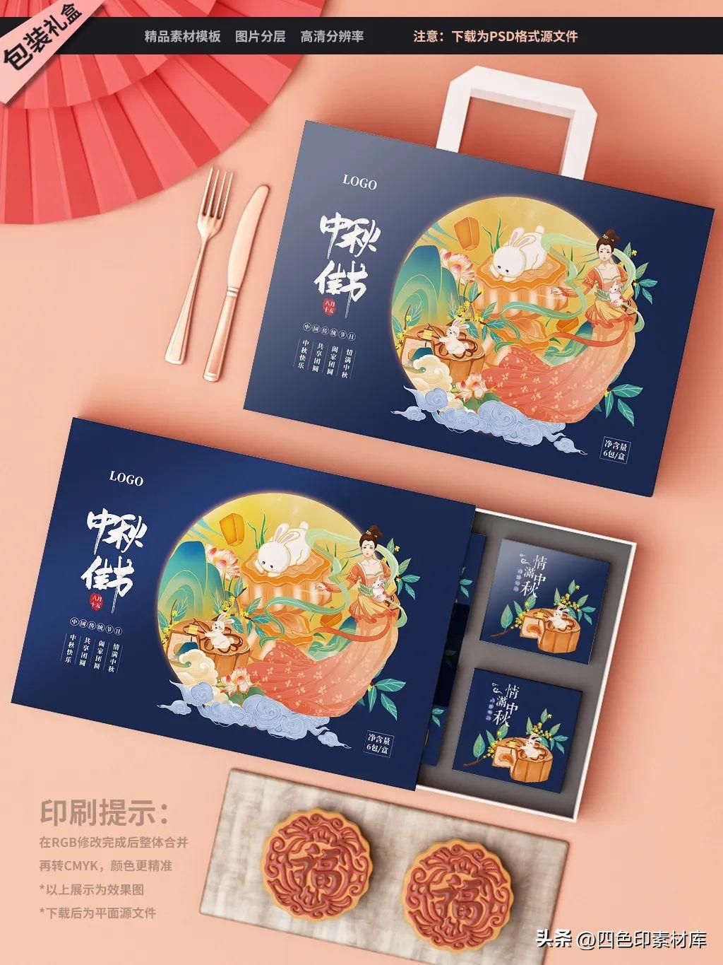 最新月饼礼盒包装设计步骤指南与创意展示